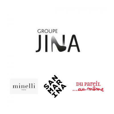 Logo Jina + enseignes